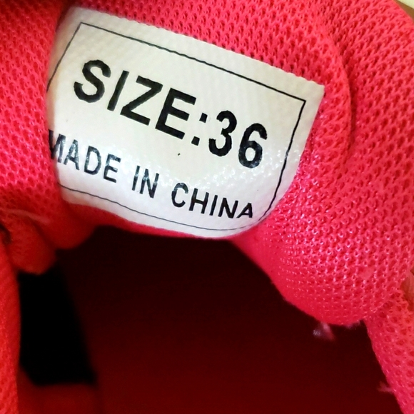 Fashion Little Girl Roller Light Up Luminous Sneakers Size 36 - Picture 6 of 7